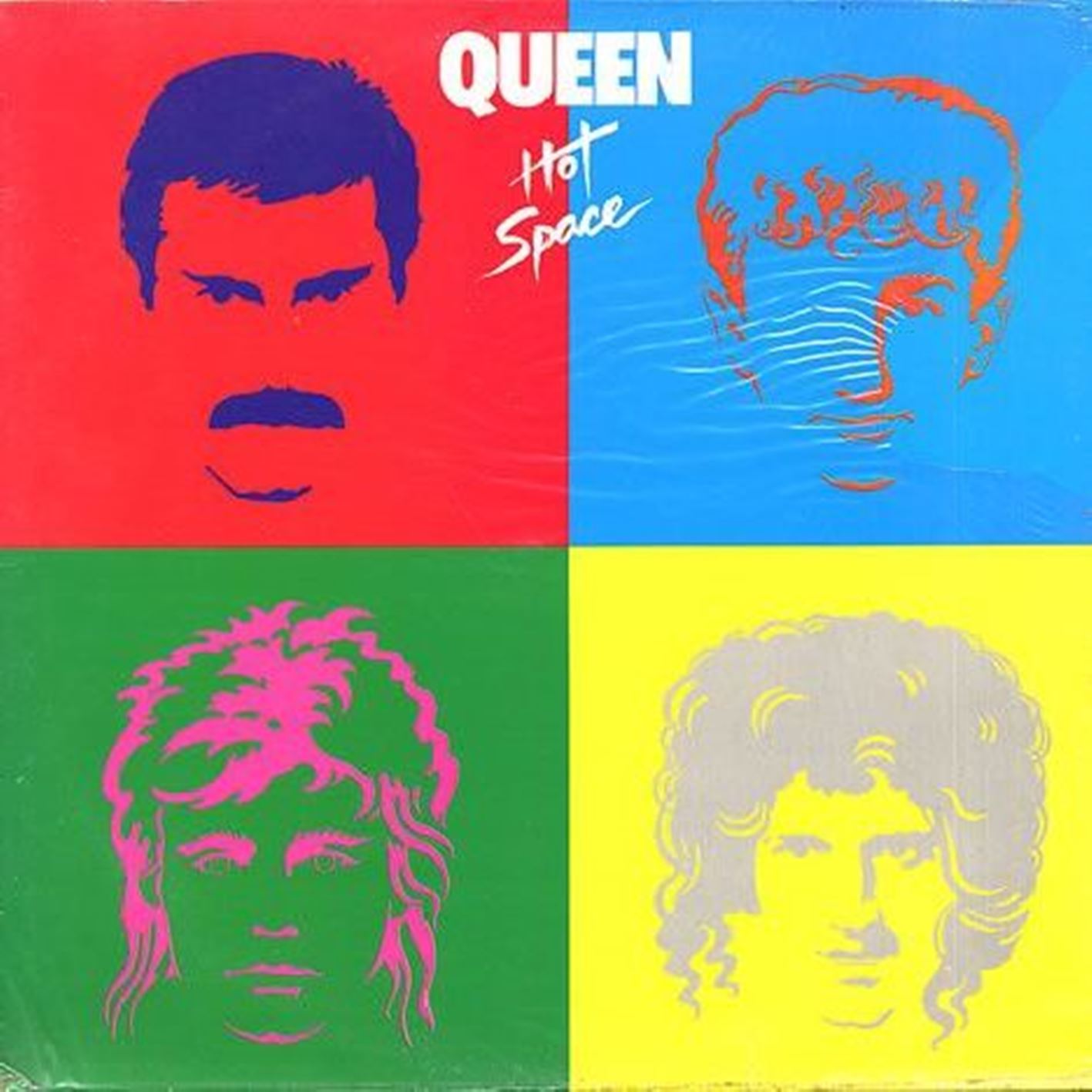 Queen  Hot Space : Front
